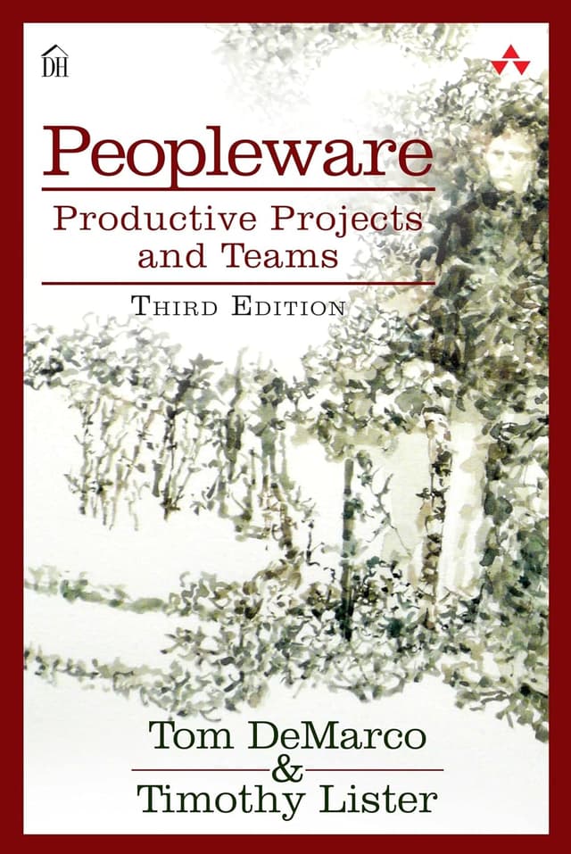 Cover of the book Peopleware: Productive Projects and Teams